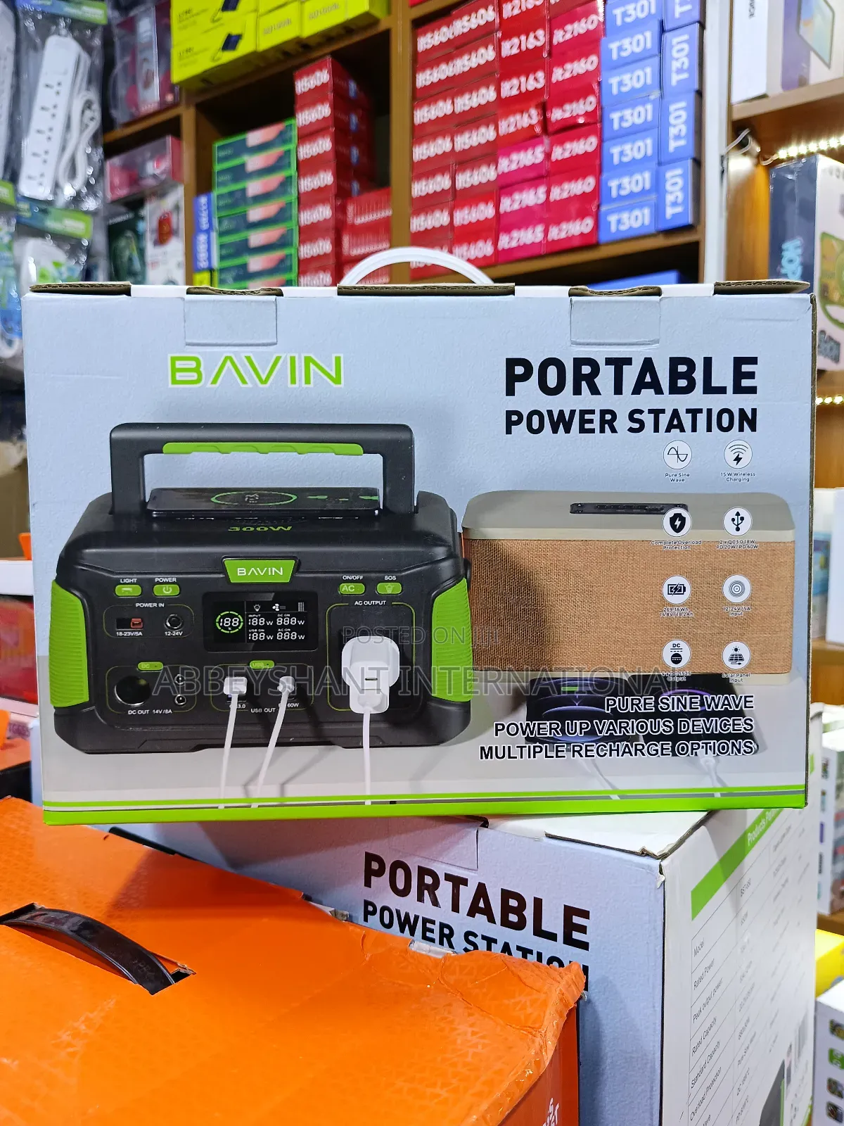 Bavin Power Station Bst300 Portable Power Station.