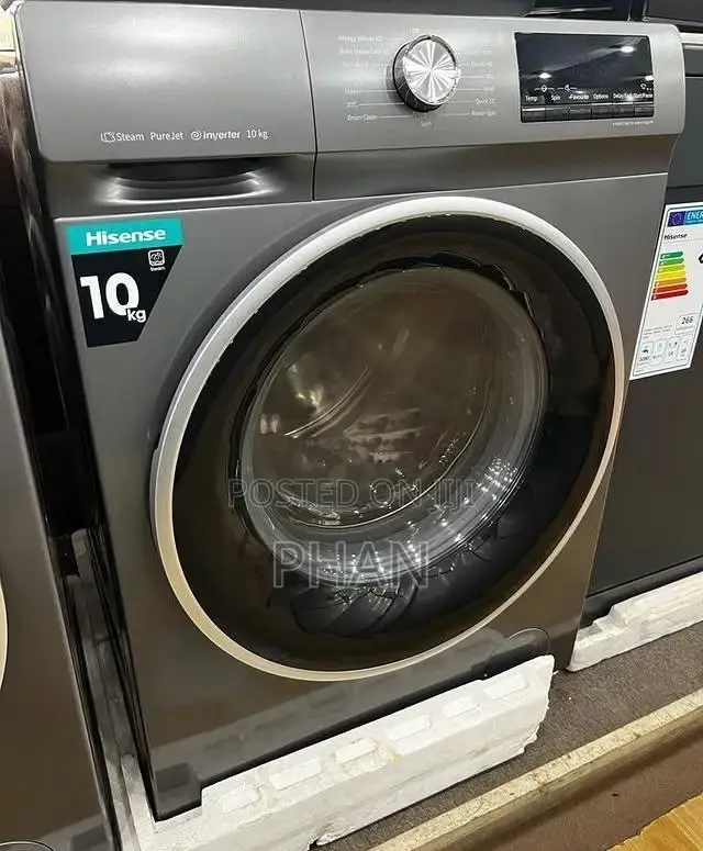 10kg Hisense Washing Machine Comes 1yr Warranty