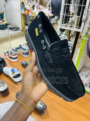 Suede Black Timberlands Short Neck Shoes