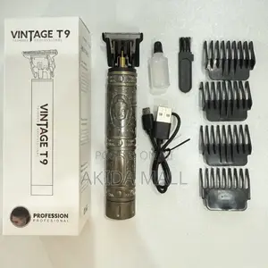 Vintage T9 Professional Hair Trimmer Grooming Kit