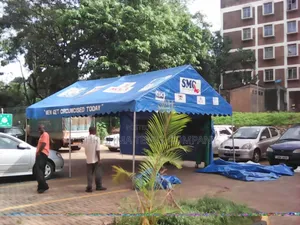 Ordinary Tent 50-Seater in Galvanized Frame