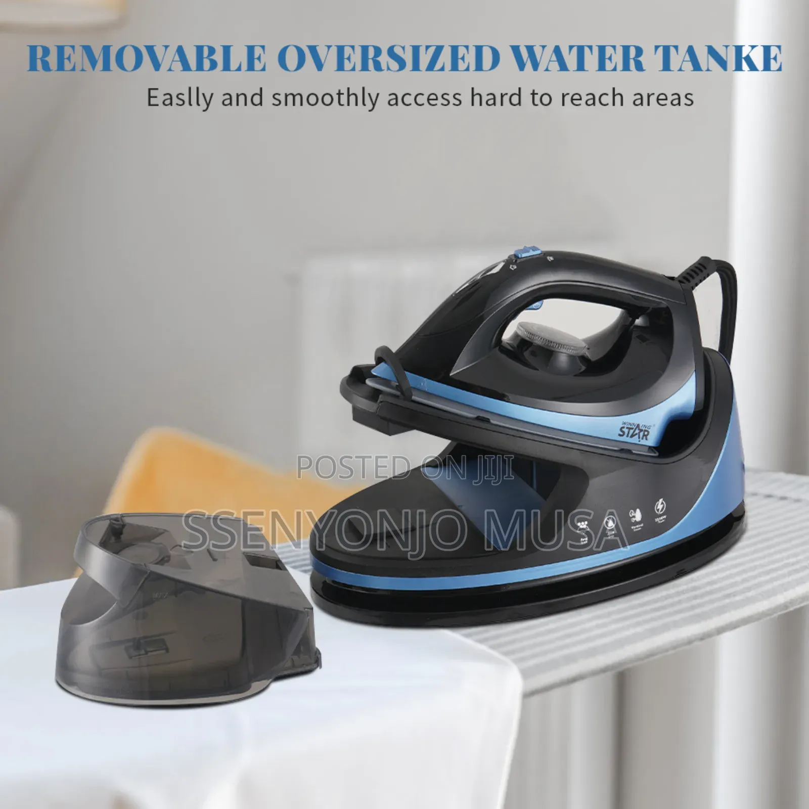 Winning Star St-5005 Electric Steam Station Iron-2000w-2250w