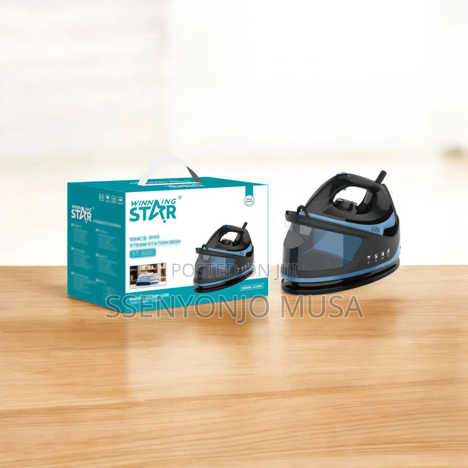 Winning Star St-5005 Electric Steam Station Iron-2000w-2250w