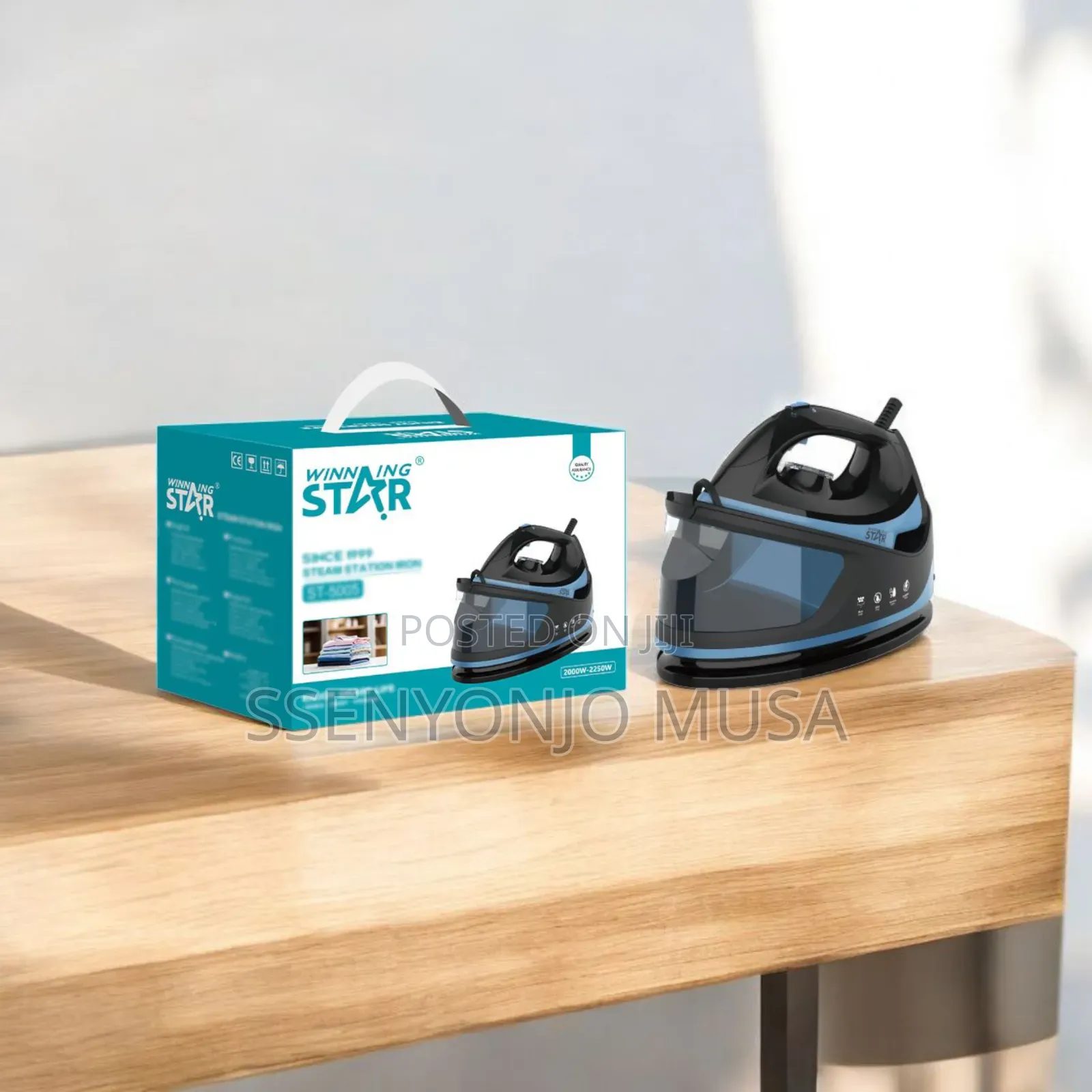 Winning Star St-5005 Electric Steam Station Iron-2000w-2250w