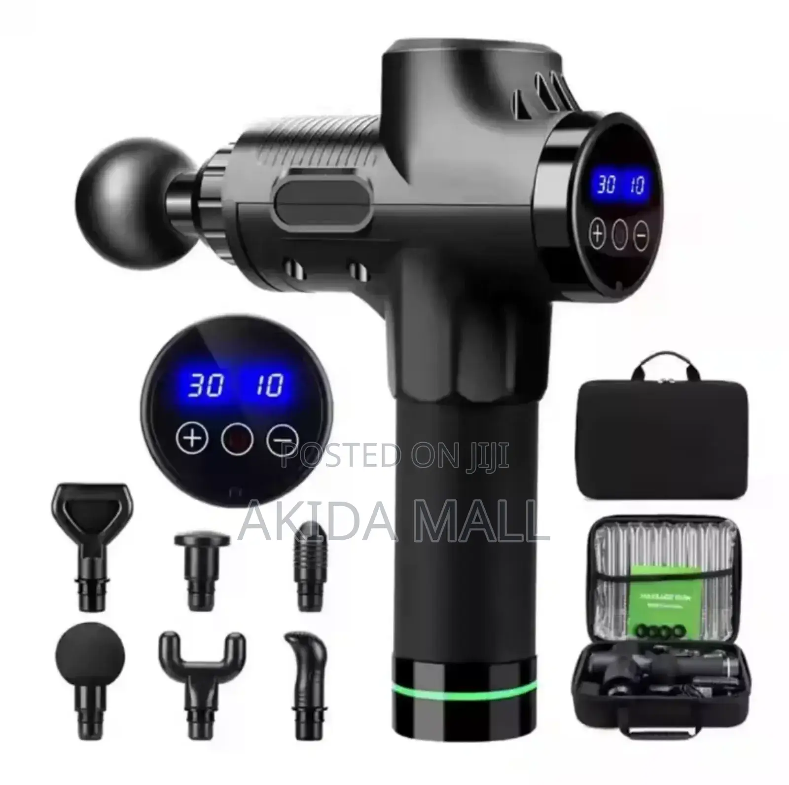 Heavy-Duty Commercial Handheld Rechargeable Percussion Massage Gun.