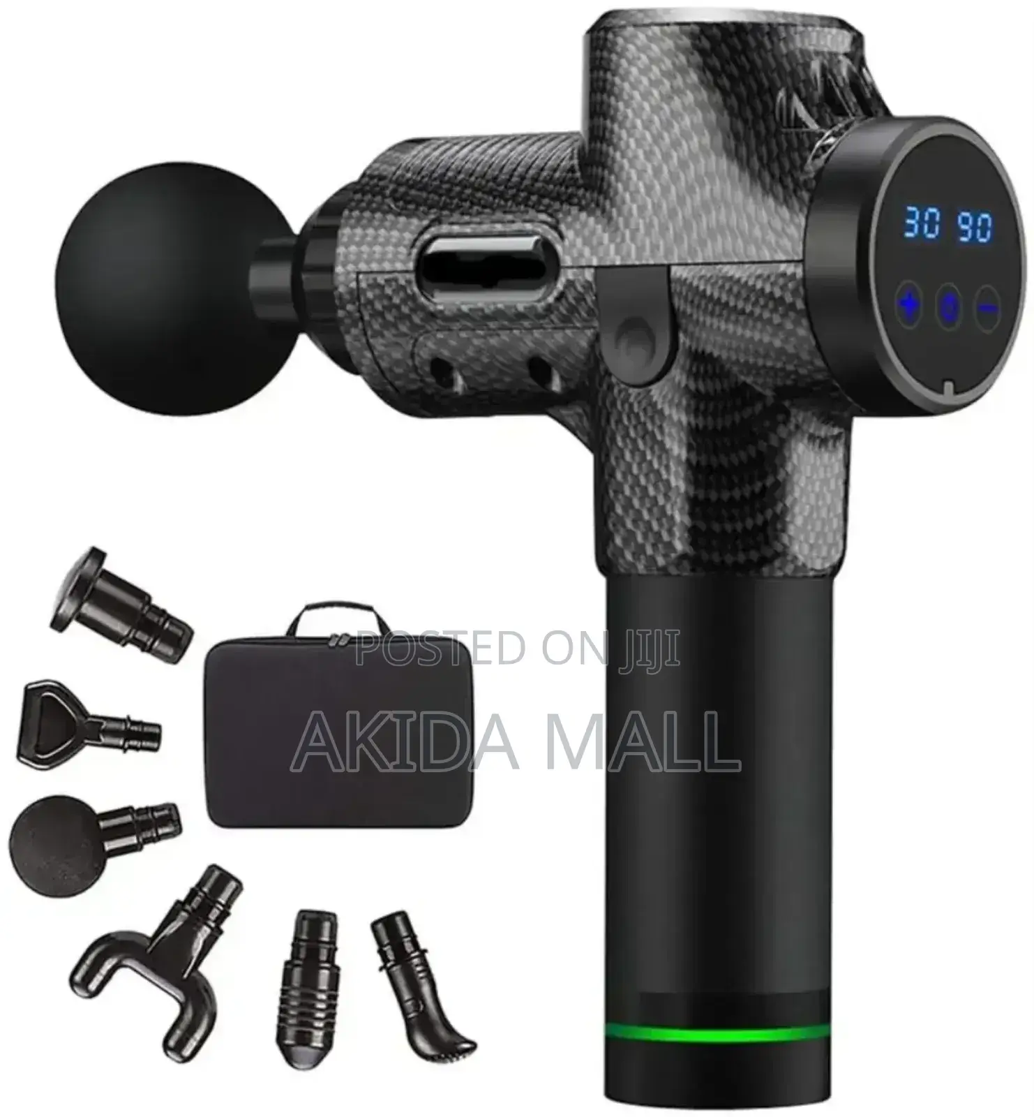 Heavy-Duty Commercial Handheld Rechargeable Percussion Massage Gun.