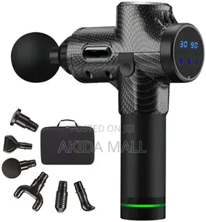 Heavy-Duty Commercial Handheld Rechargeable Percussion Massage Gun.