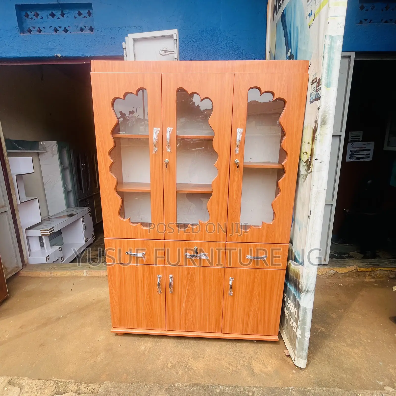 Cupboard in Cherry Colour