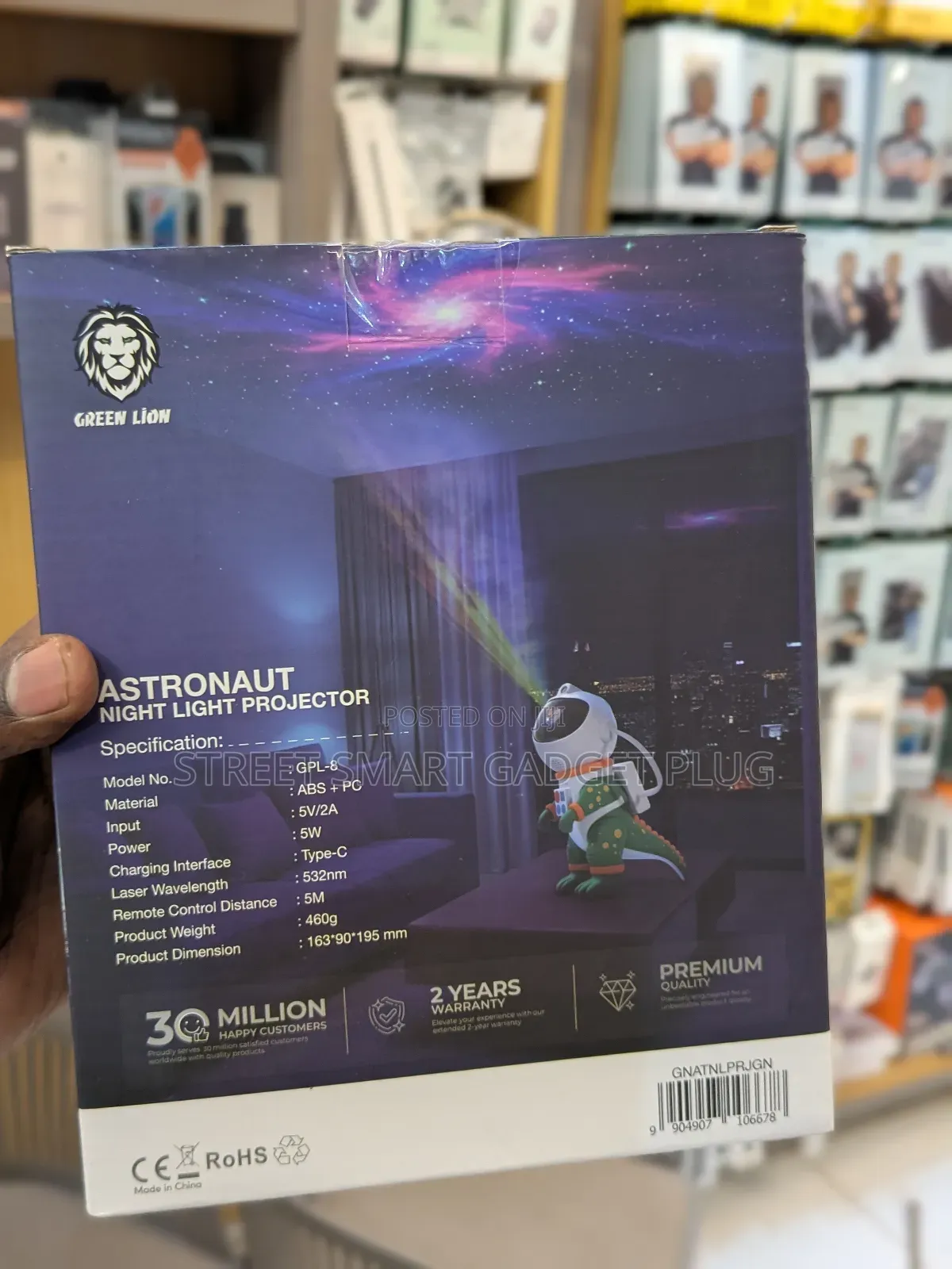 Greenlion Astronaut Night Light Projector