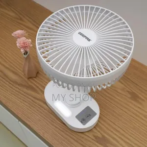 Geepas 8-Inch Rechargeable Table Fan Gf21157