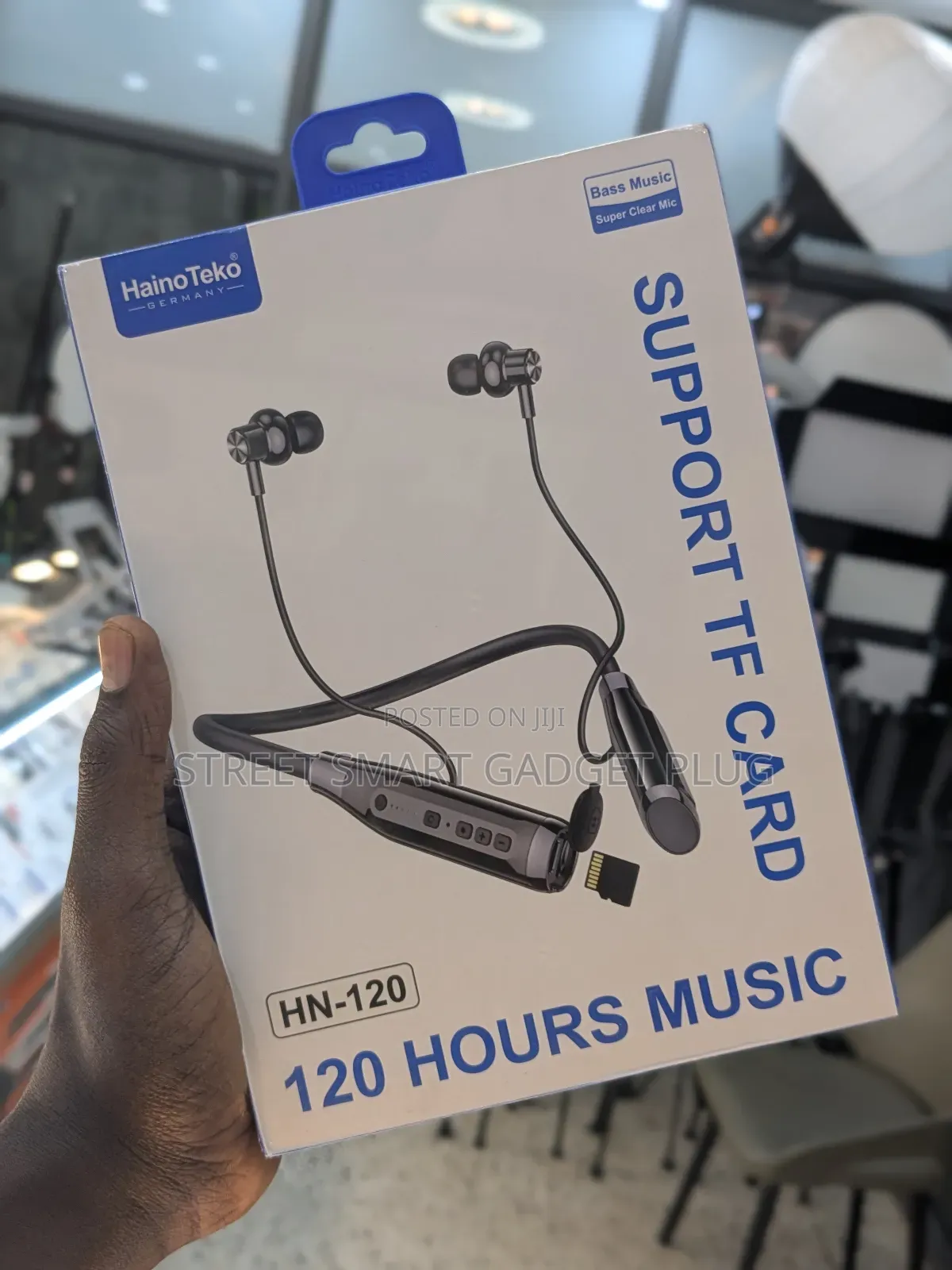 Haino Teko Hn-120 Bluetooth Neckban (120hrs Play Time)