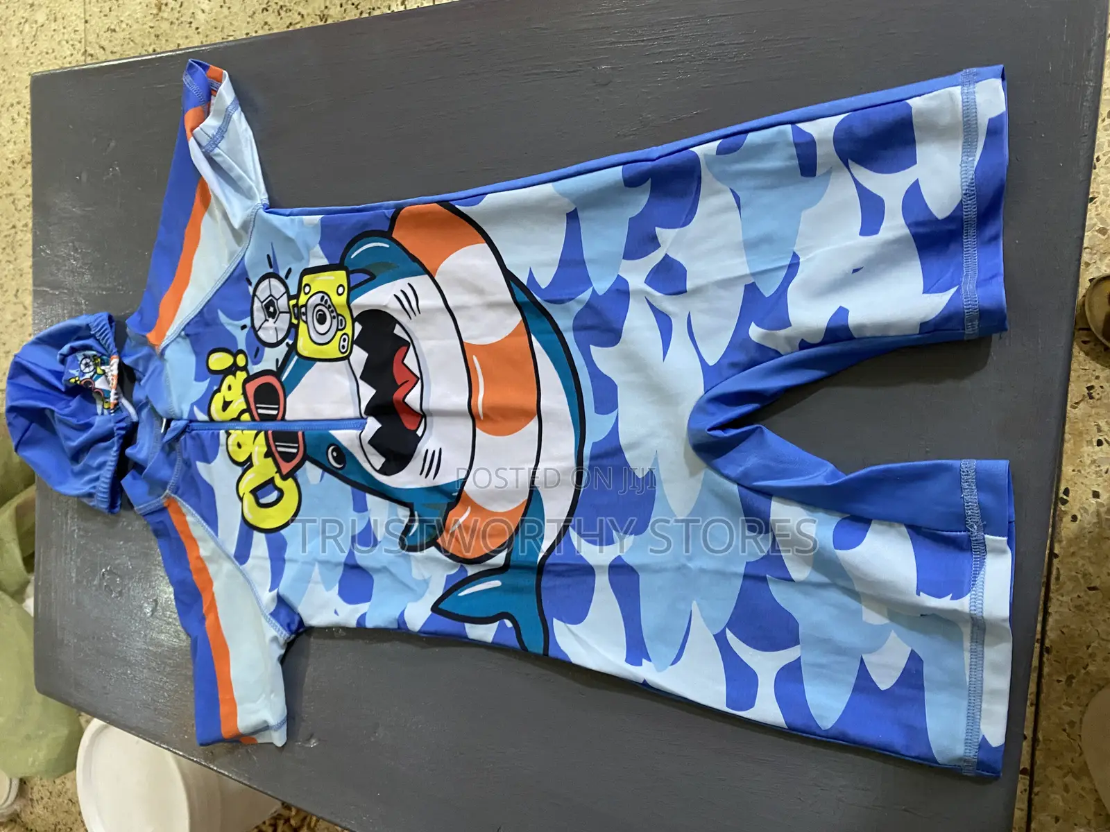 Children’S Swimming Costumes With a Swim Cap Boys