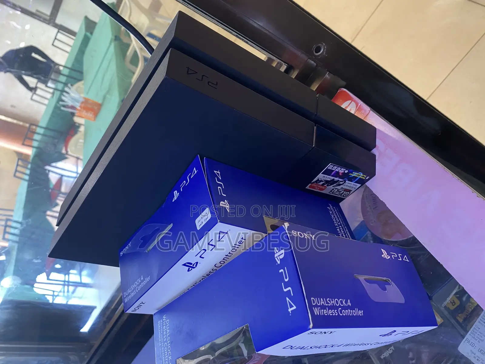 Black Ps4 Standard Plus Controller