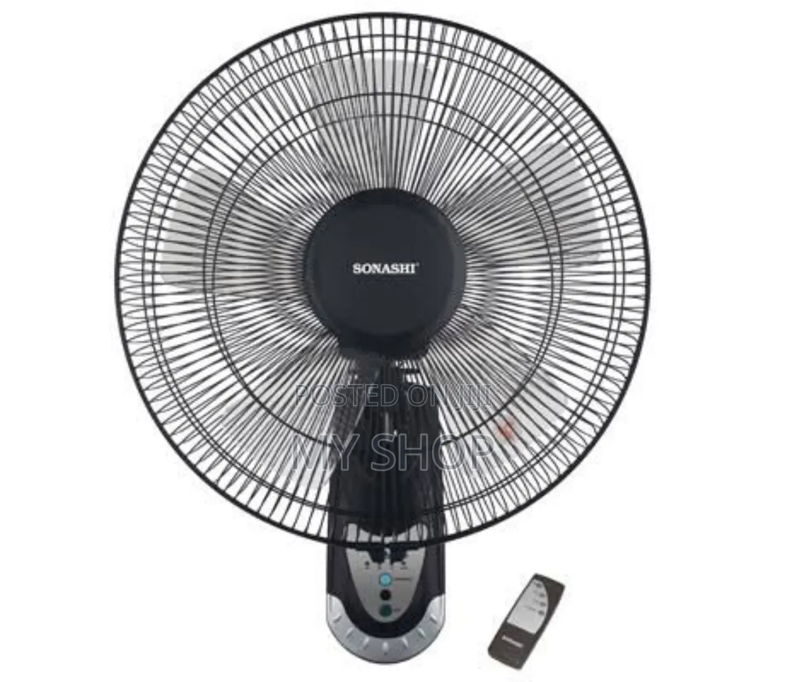 Sonashi 16" Wall Fan With a Remote Control Sf-8007wr