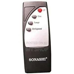 Sonashi 16"Stand Fan With a Remote Conrtol and a Timer Sf-8027sr