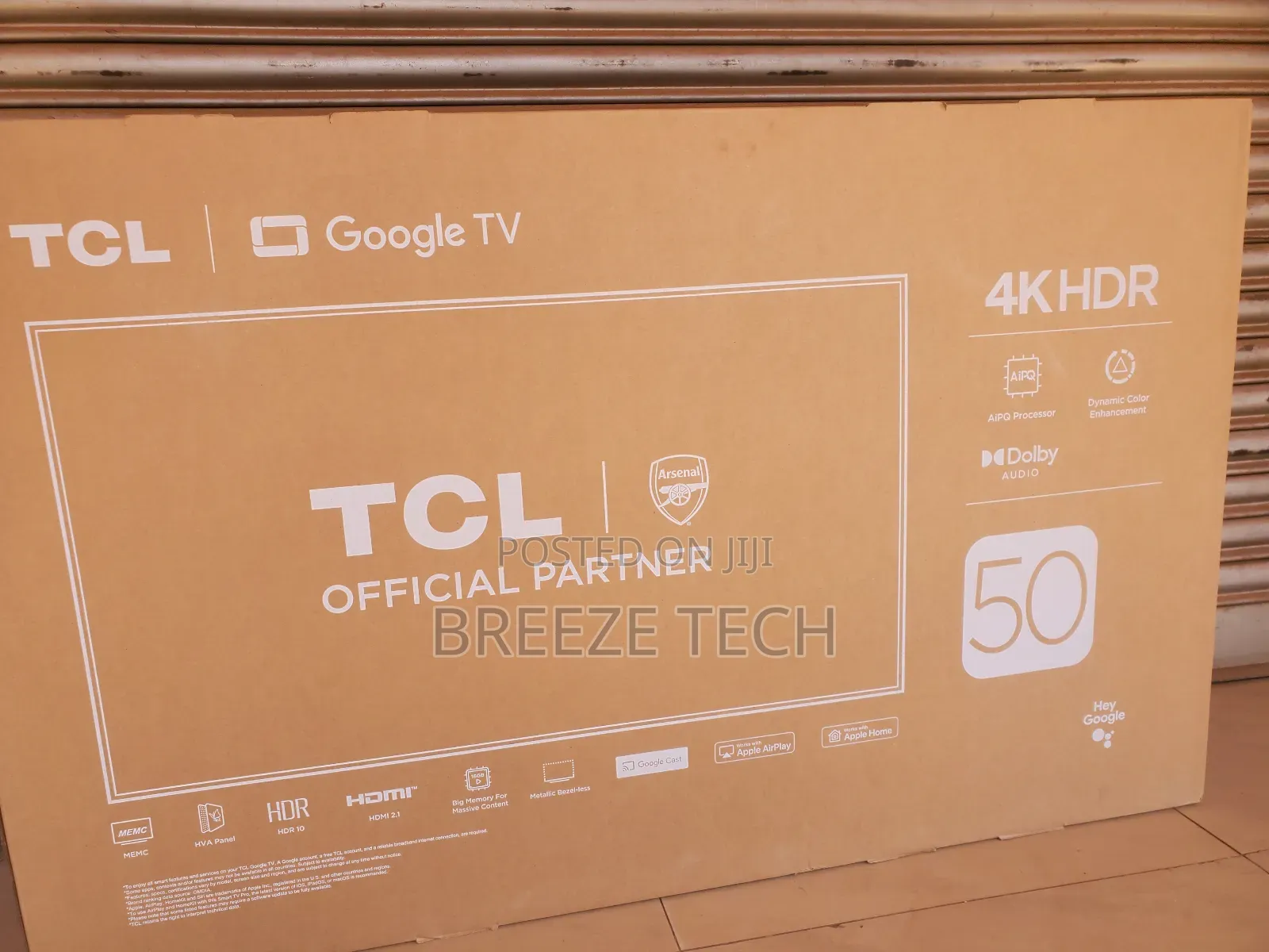 Flat Screen Tv 50" TCL Smart