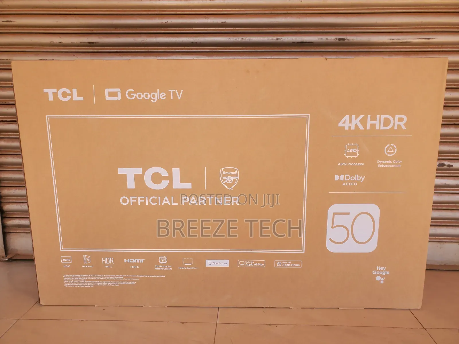 Flat Screen Tv 50" TCL Smart