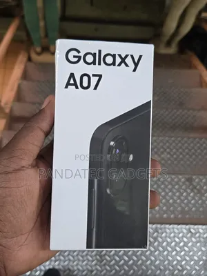 New Samsung Galaxy A07 4G 64 GB Black