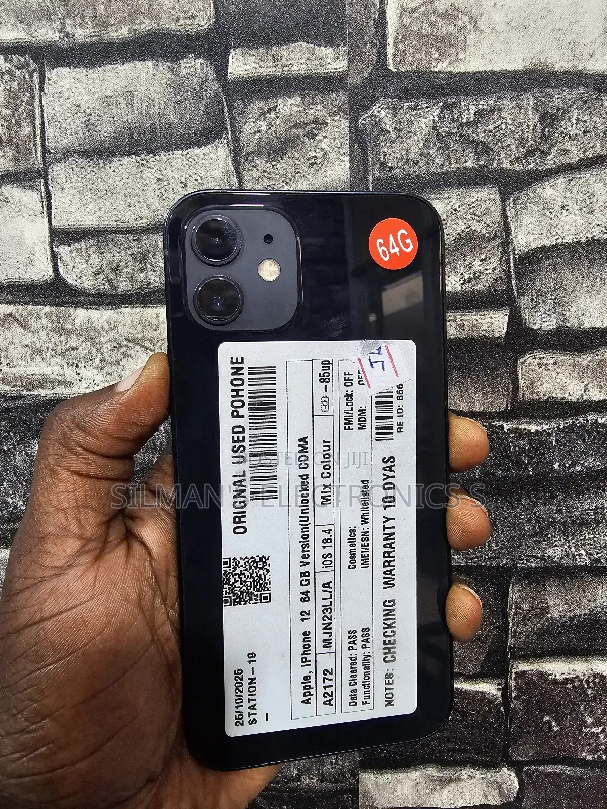 Apple iPhone 12 64 GB Black