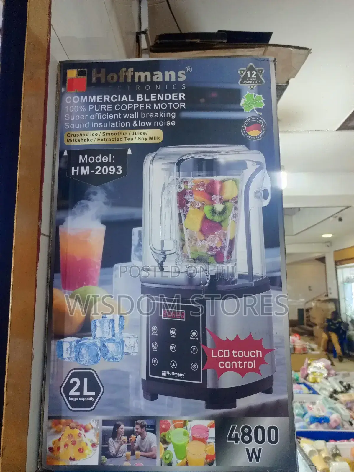 Hoffmans Hm-2093 Commercial Blender.