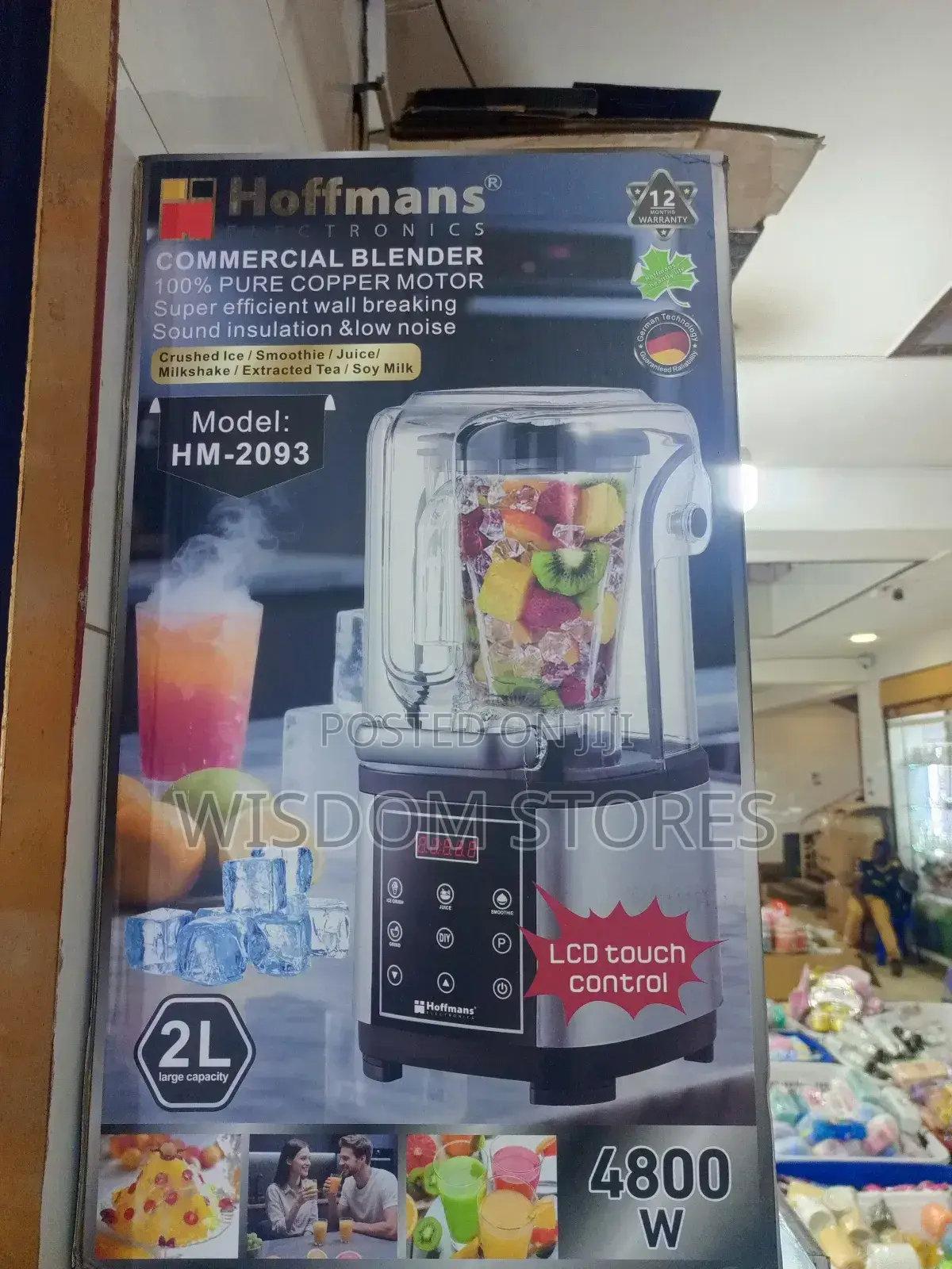 Hoffmans Hm-2093 Commercial Blender.
