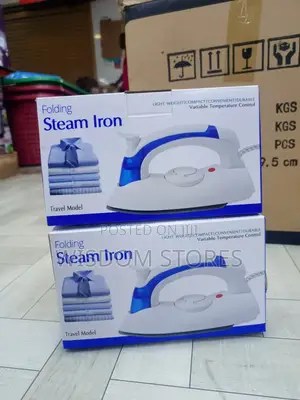 Folding Travel Steam Iron.