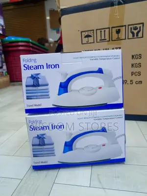 Folding Travel Steam Iron.