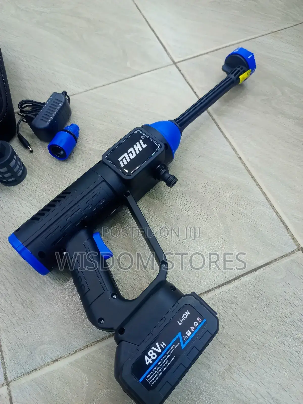 Cordless High-Pressure Washer.