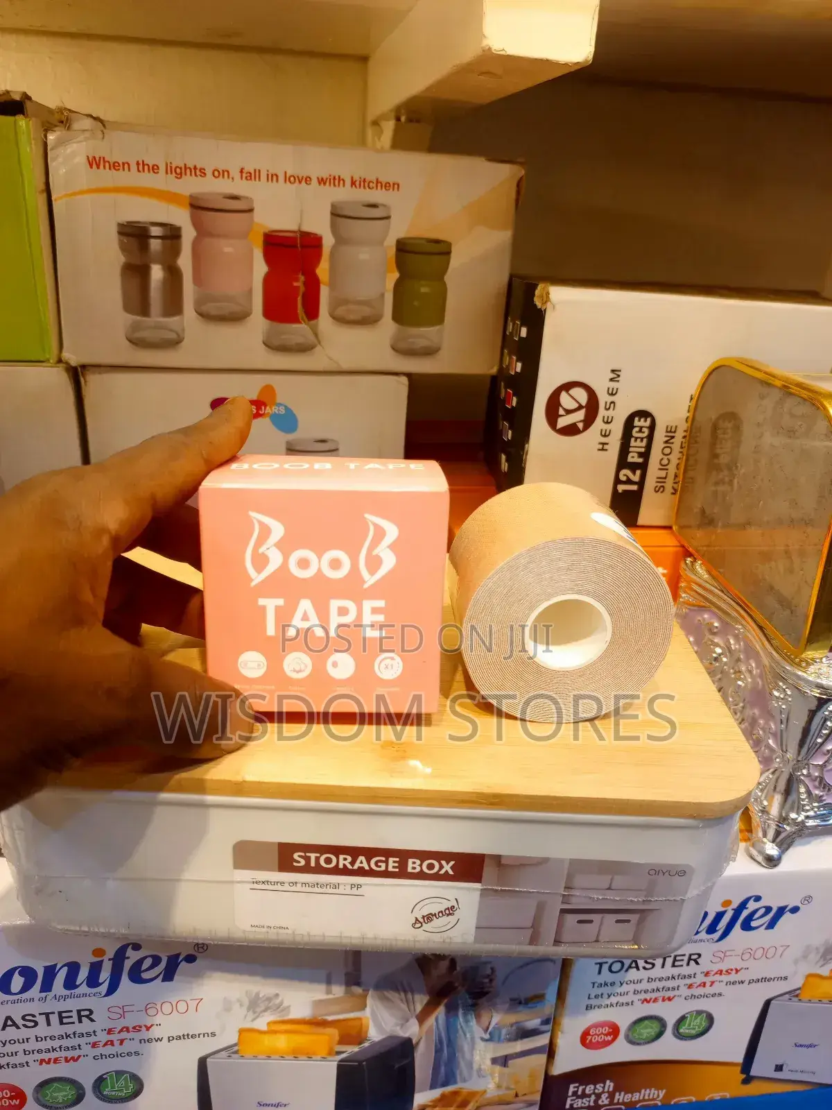 Boob Tape.