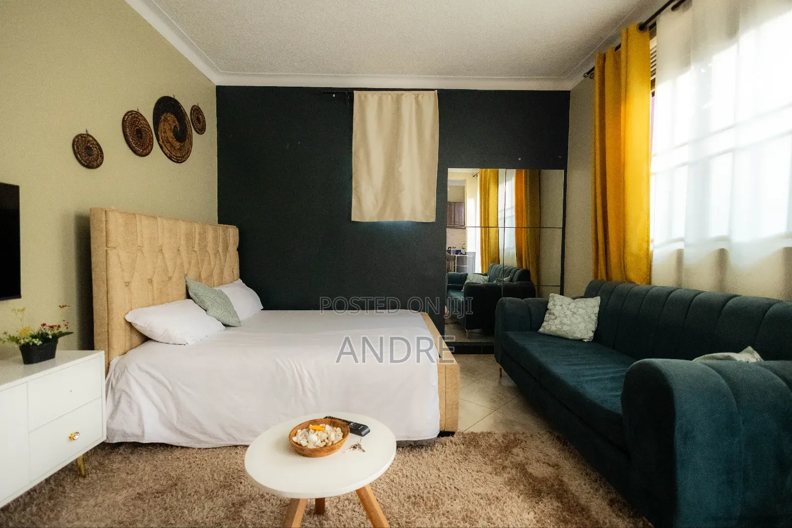 Furnished Studio Apartment in Central Division for rent