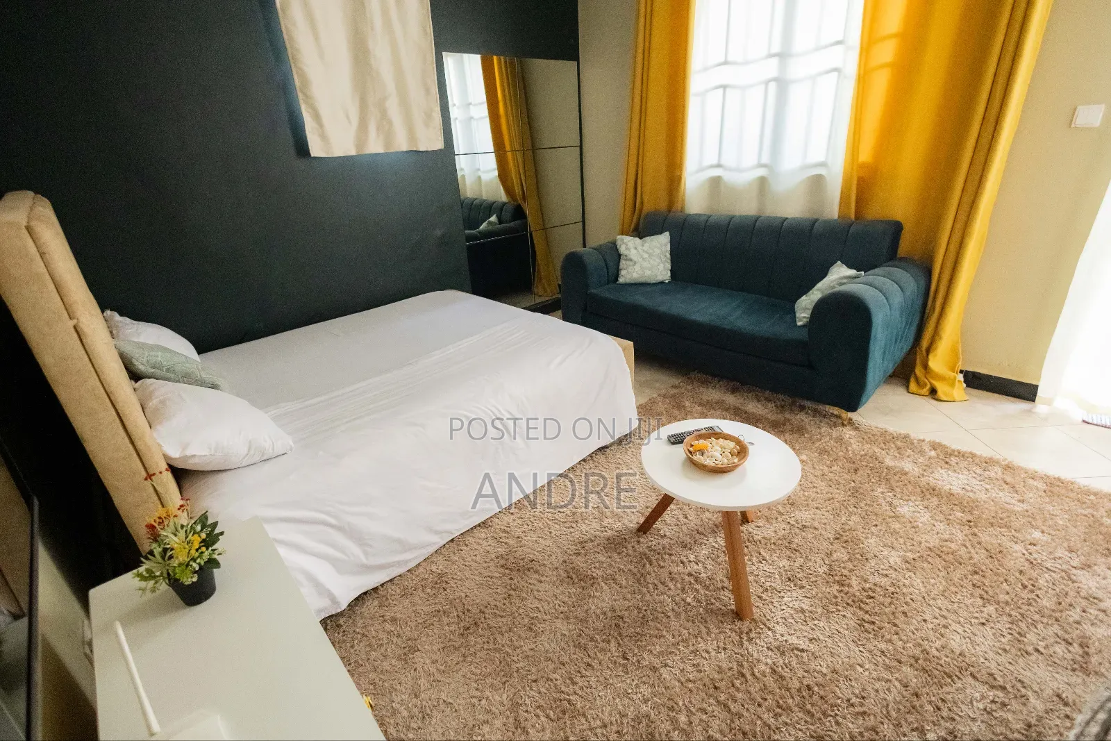 Furnished Studio Apartment in Central Division for rent