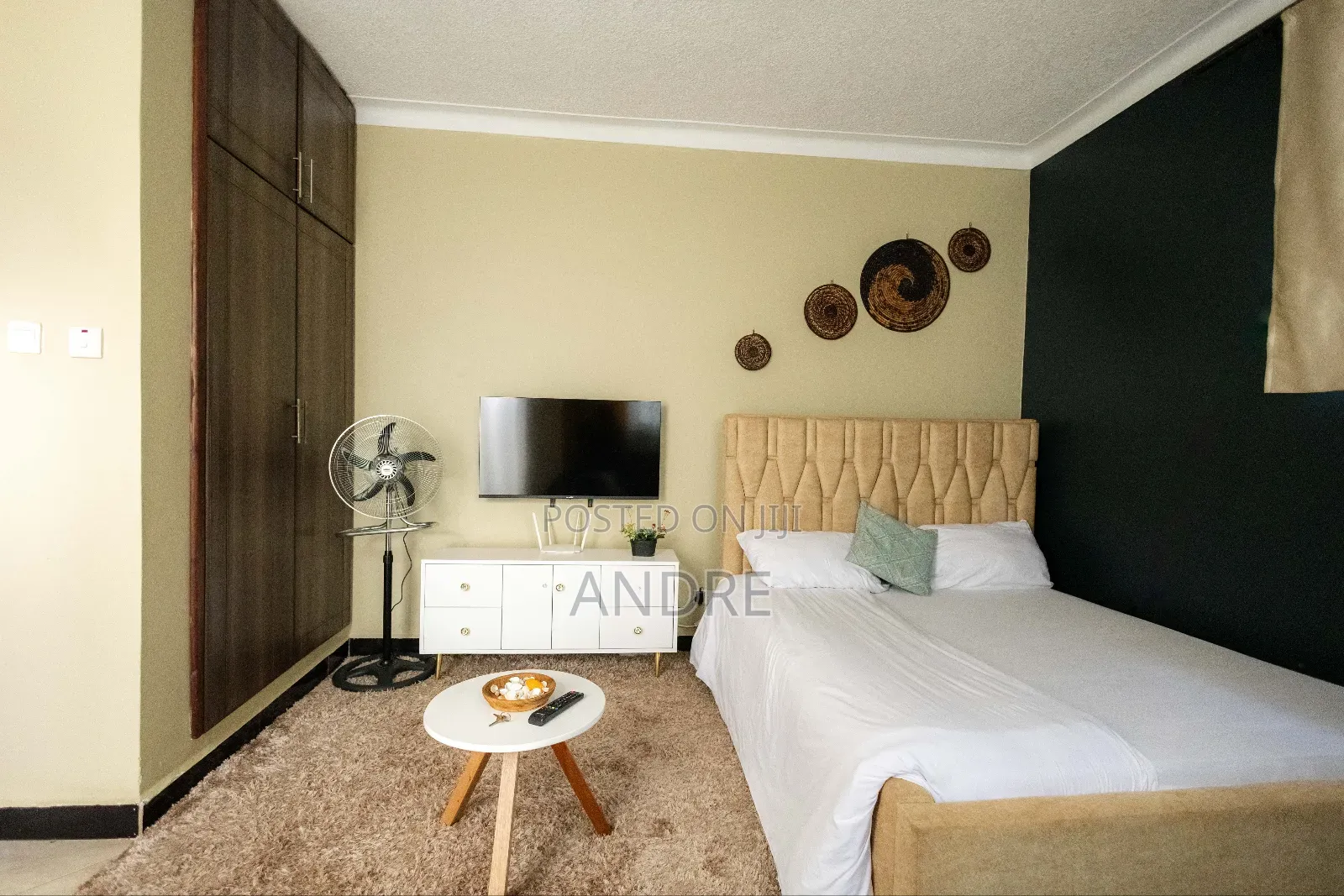 Furnished Studio Apartment in Central Division for rent