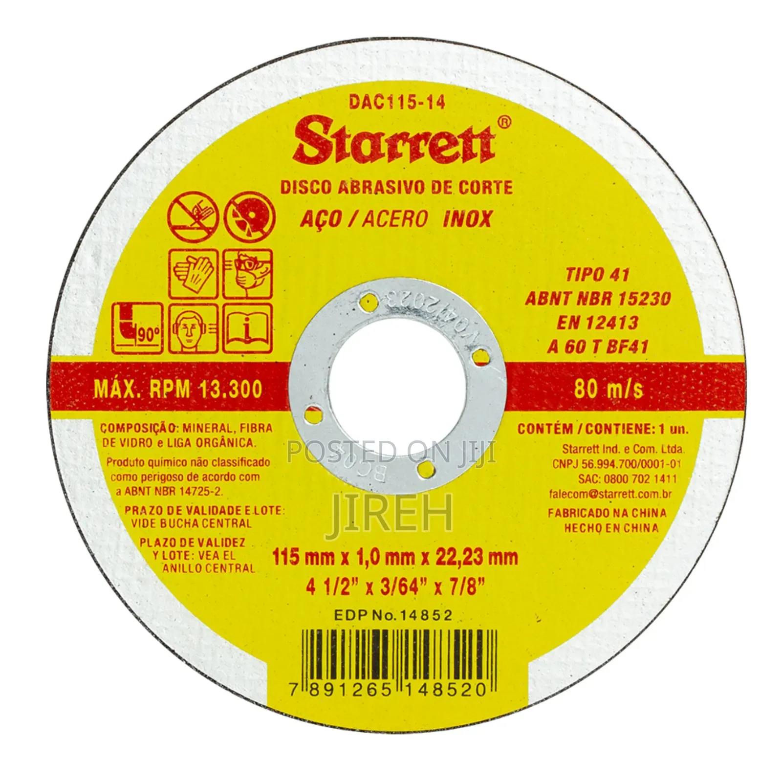 Starrett Discs Available