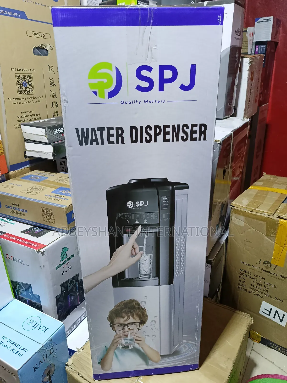 SPJ Water Dispenser Wit Compressor/SPJ 3 Tap Water Dispenser