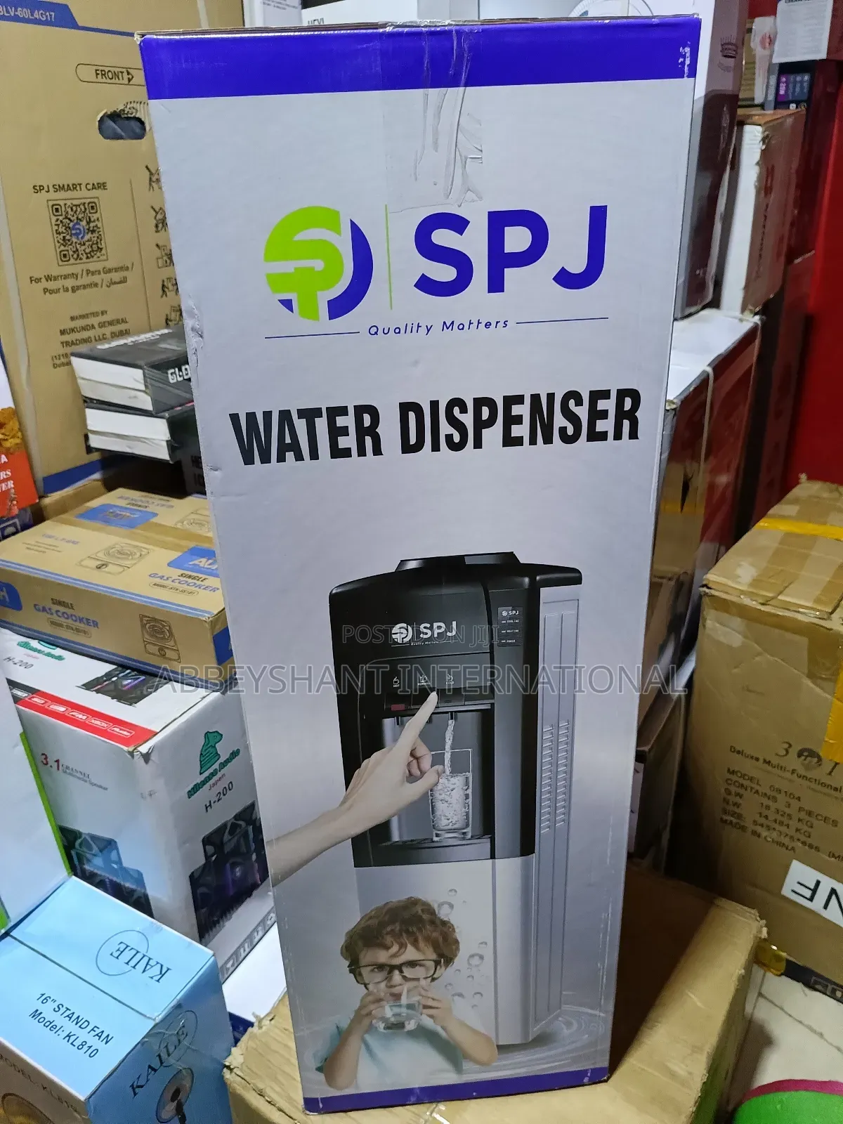 SPJ Water Dispenser Wit Compressor/SPJ 3 Tap Water Dispenser