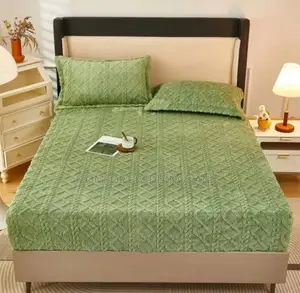 Tufted Mattress Covers Green