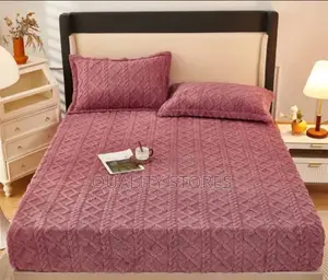 Tufted Mattress Covers Maroon