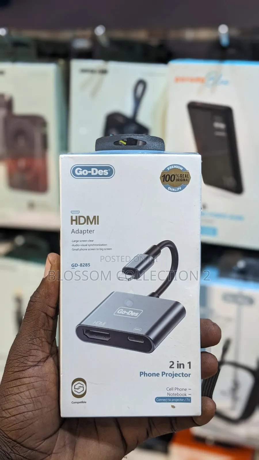 Go-Des Usb-C to Hdtv+Vga Converter Gd-8280
