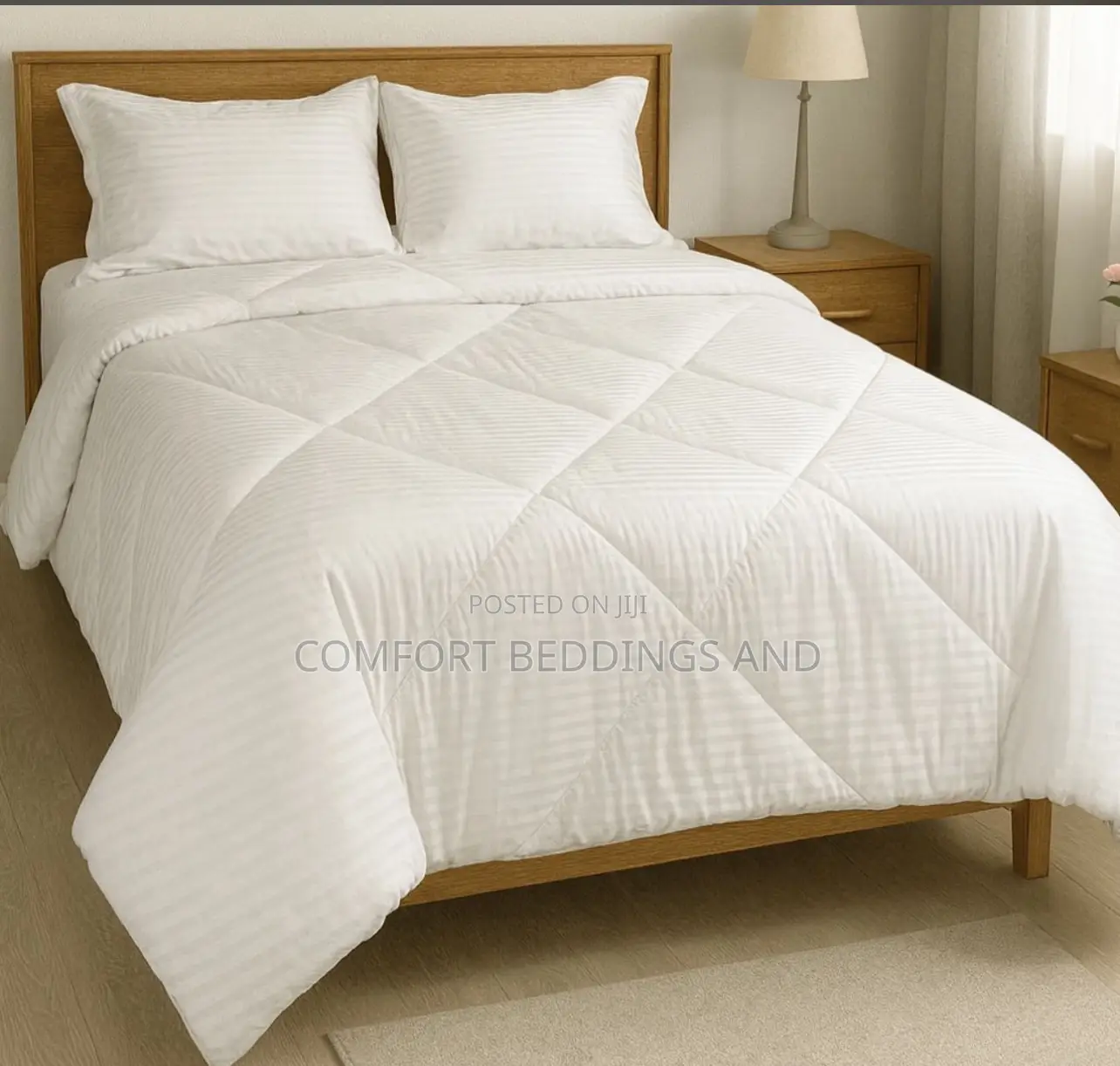 Plain Cotton Duvets White