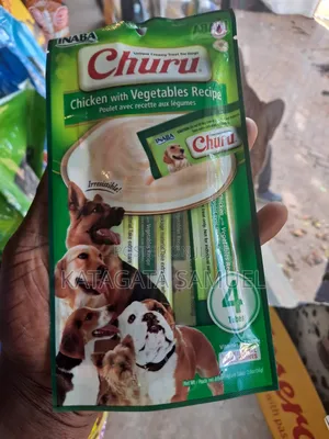 Churu 4p Chicken With Vegetable Dog Treat