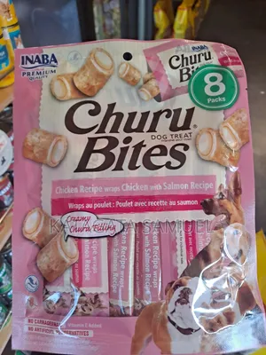 Churu Bites Chicken With Salmon Recipe Dog Treats
