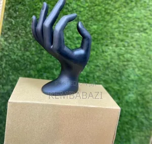 Black Hand Mannequin Jewelry Display Stand.