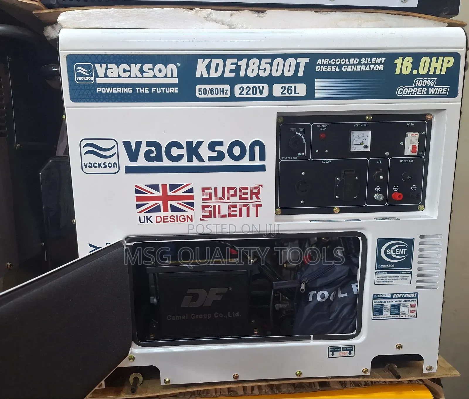 Heavy Duty Silent Generator 16hp