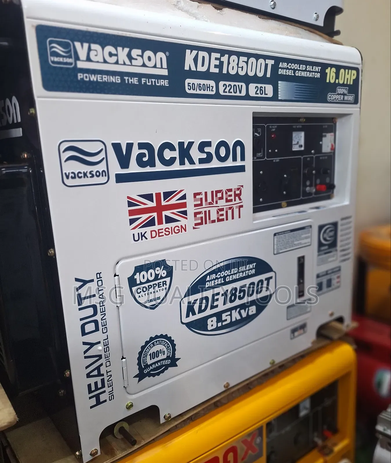Heavy Duty Silent Generator 16hp