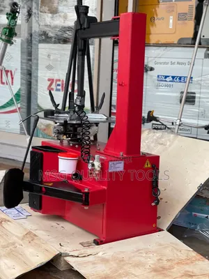 Tyre Changer With Air Connection Head