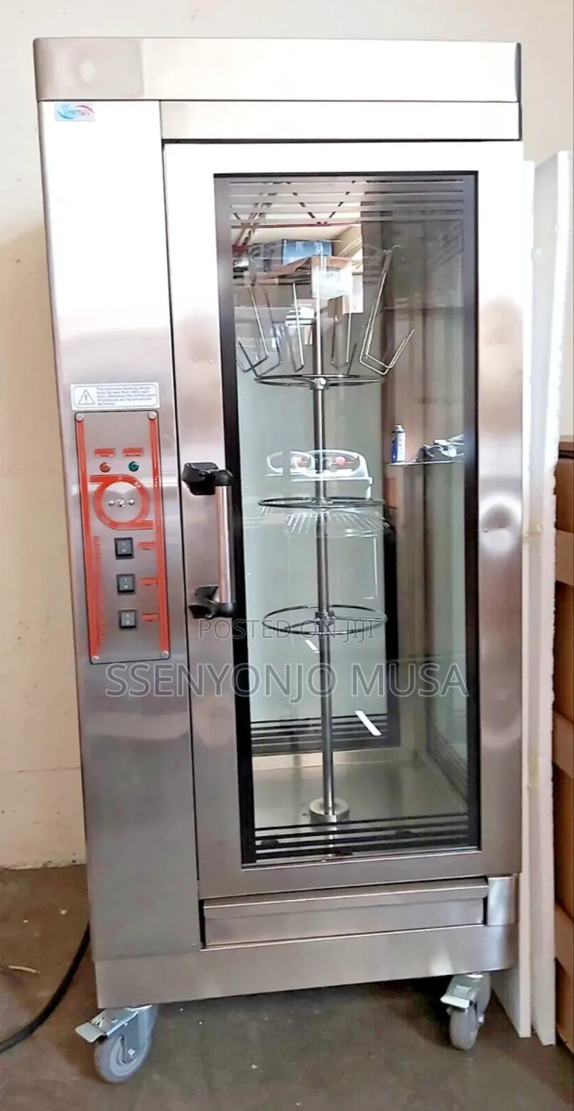 Tansik Commercial Electric Chicken Rotisserie Oven – 8kw Single Phase.