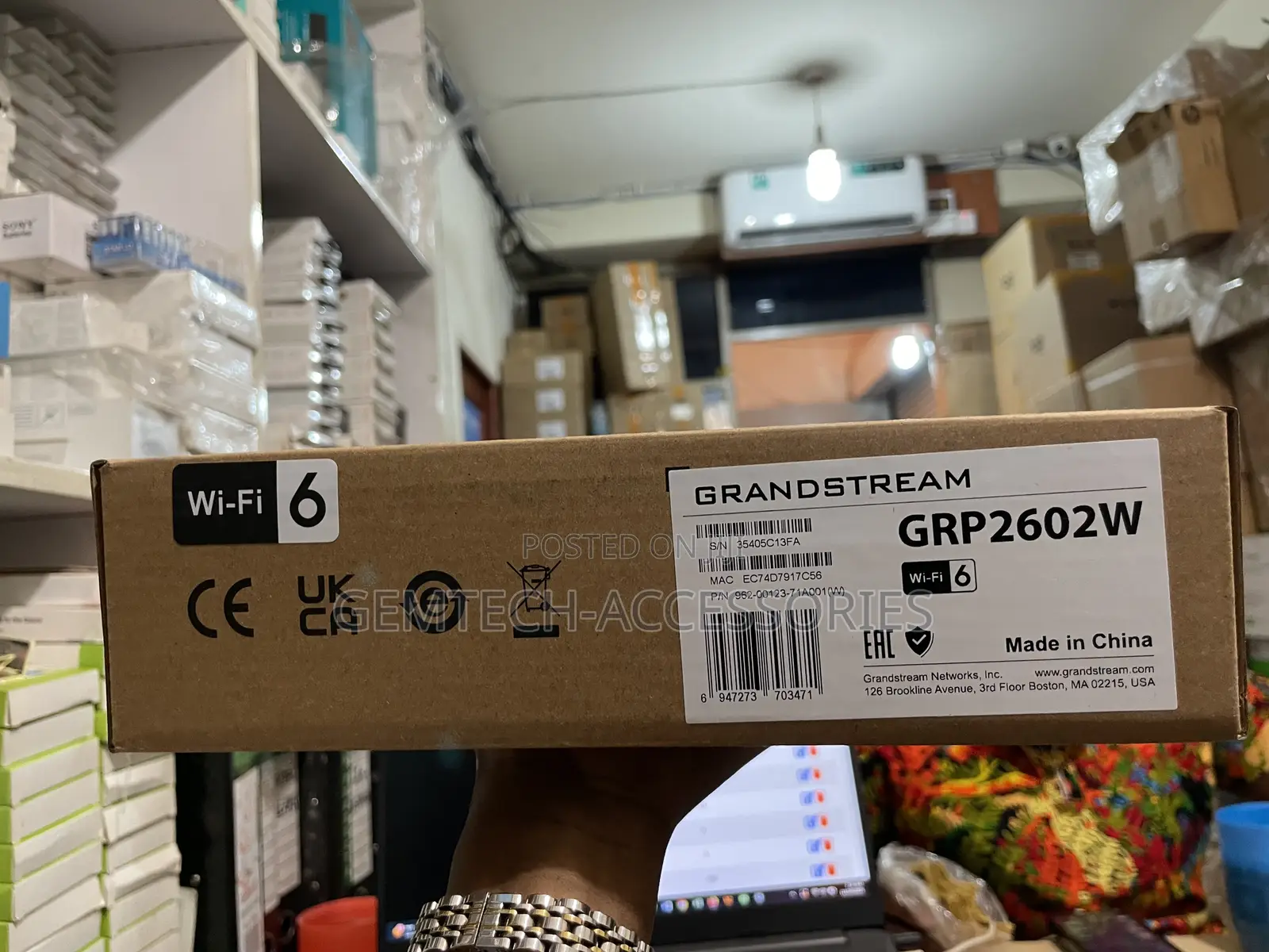 Grandstream Grp2602w Carrier-grade Ip Phone + Wifi