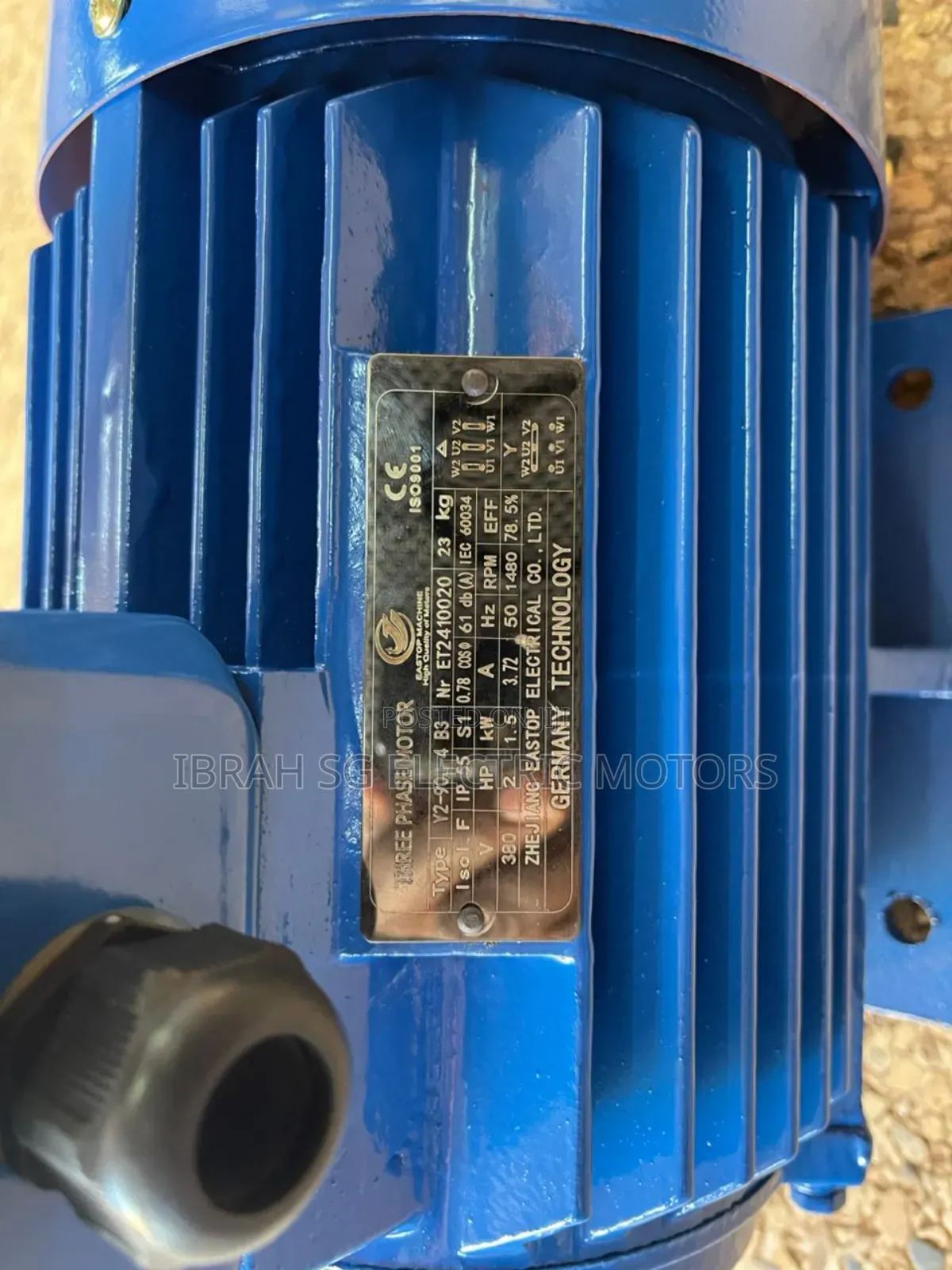 Three Phase 2hp Normal Speed Motor