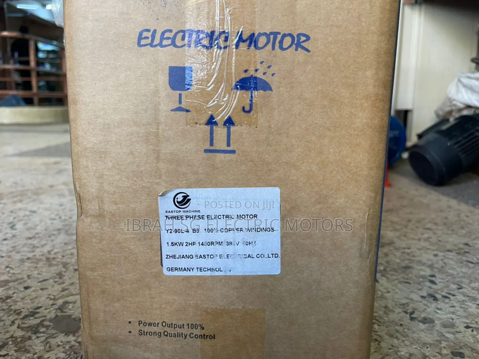 Three Phase 2hp Normal Speed Motor