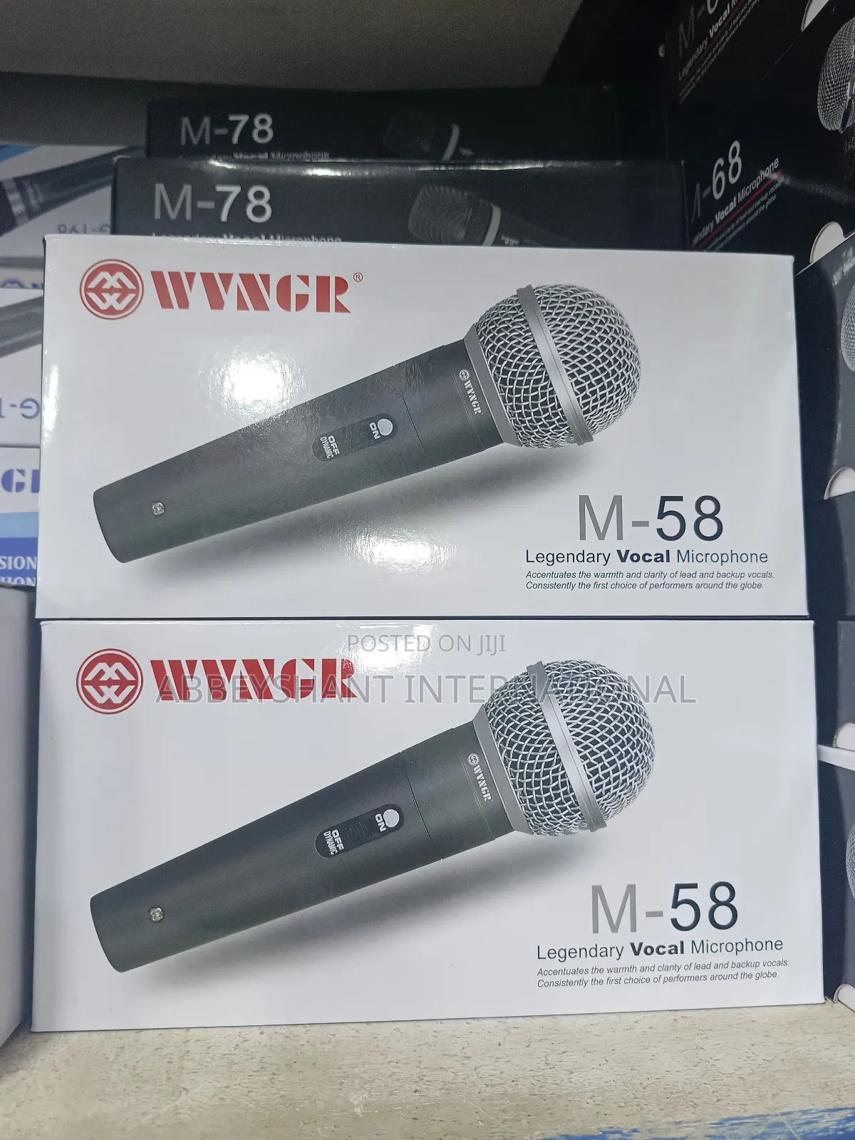 Dynamic Vocal Microphone/Wyngr M-58 Microphone